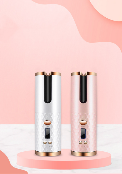 “Dermalytiq™ Cordless Auto Hair Curler – Salon-Quality Curls On the Go”
